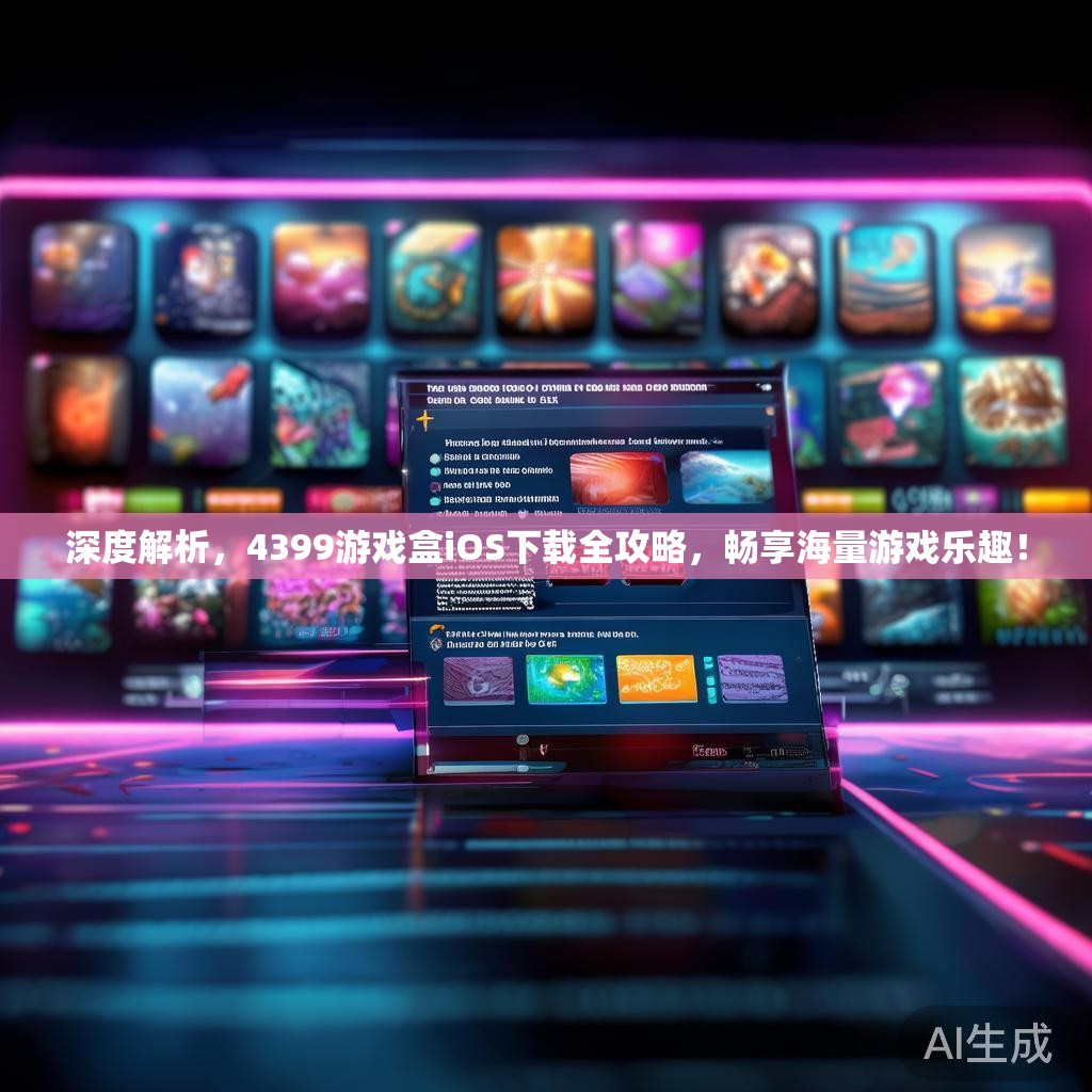 深度解析，4399游戏盒iOS下载全攻略，畅享海量游戏乐趣！