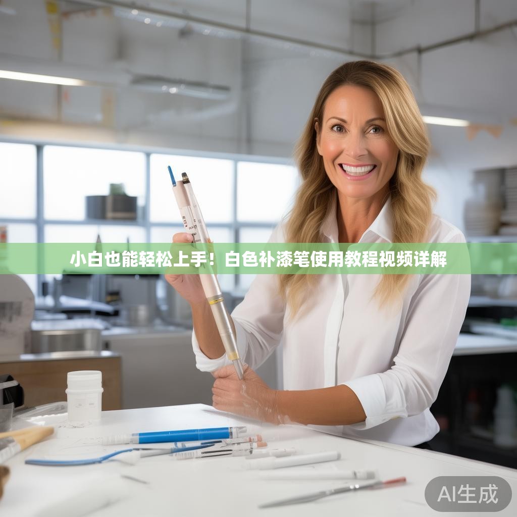小白也能轻松上手！白色补漆笔使用教程视频详解