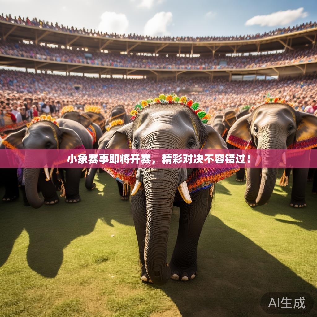 小象赛事即将开赛，精彩对决不容错过！