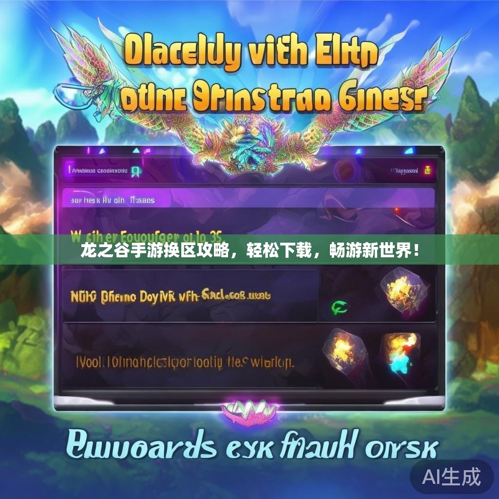 龙之谷手游换区攻略，轻松下载，畅游新世界！