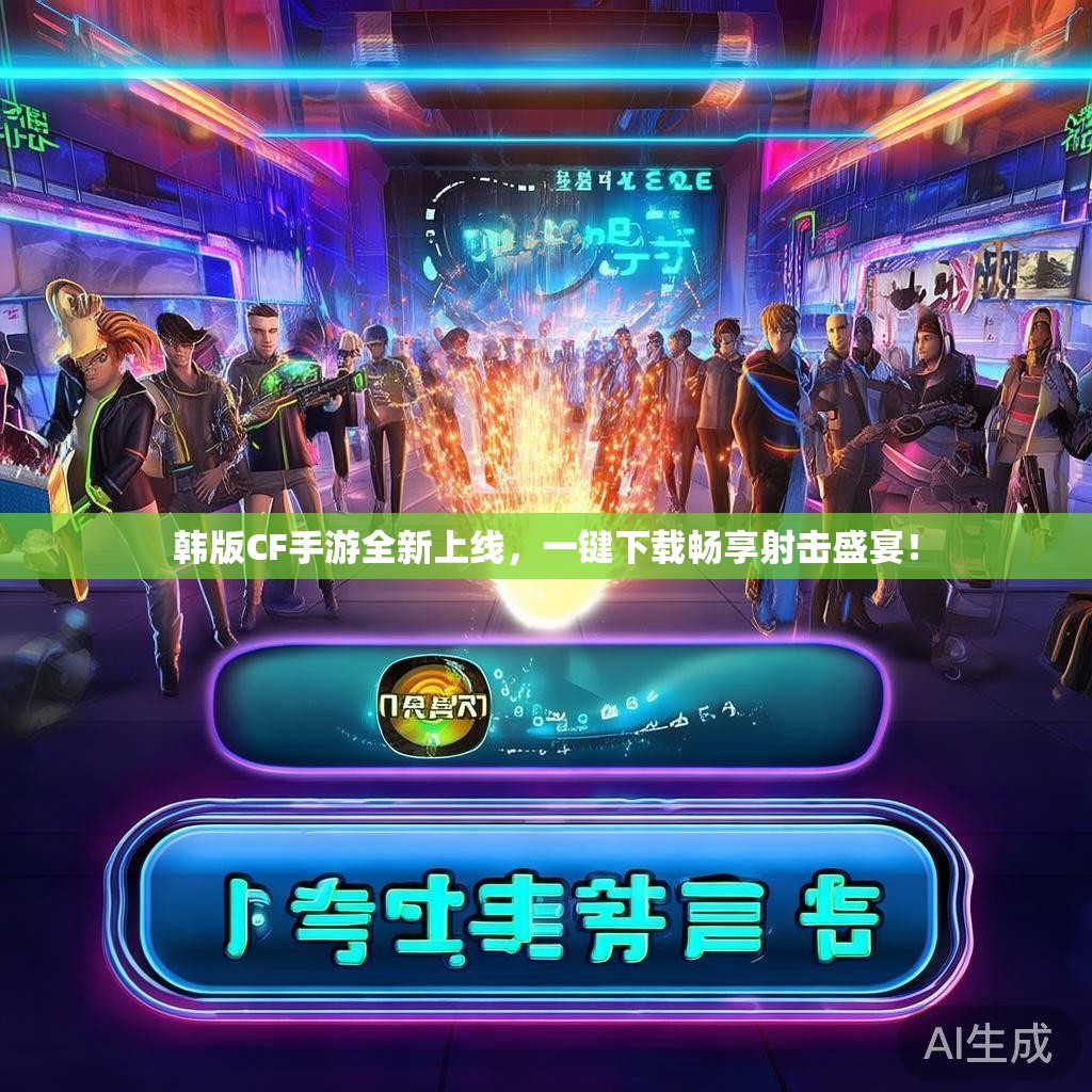 韩版CF手游全新上线，一键下载畅享射击盛宴！