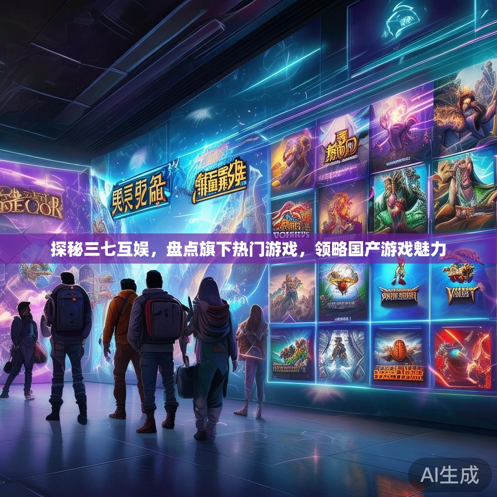 探秘三七互娱，盘点旗下热门游戏，领略国产游戏魅力
