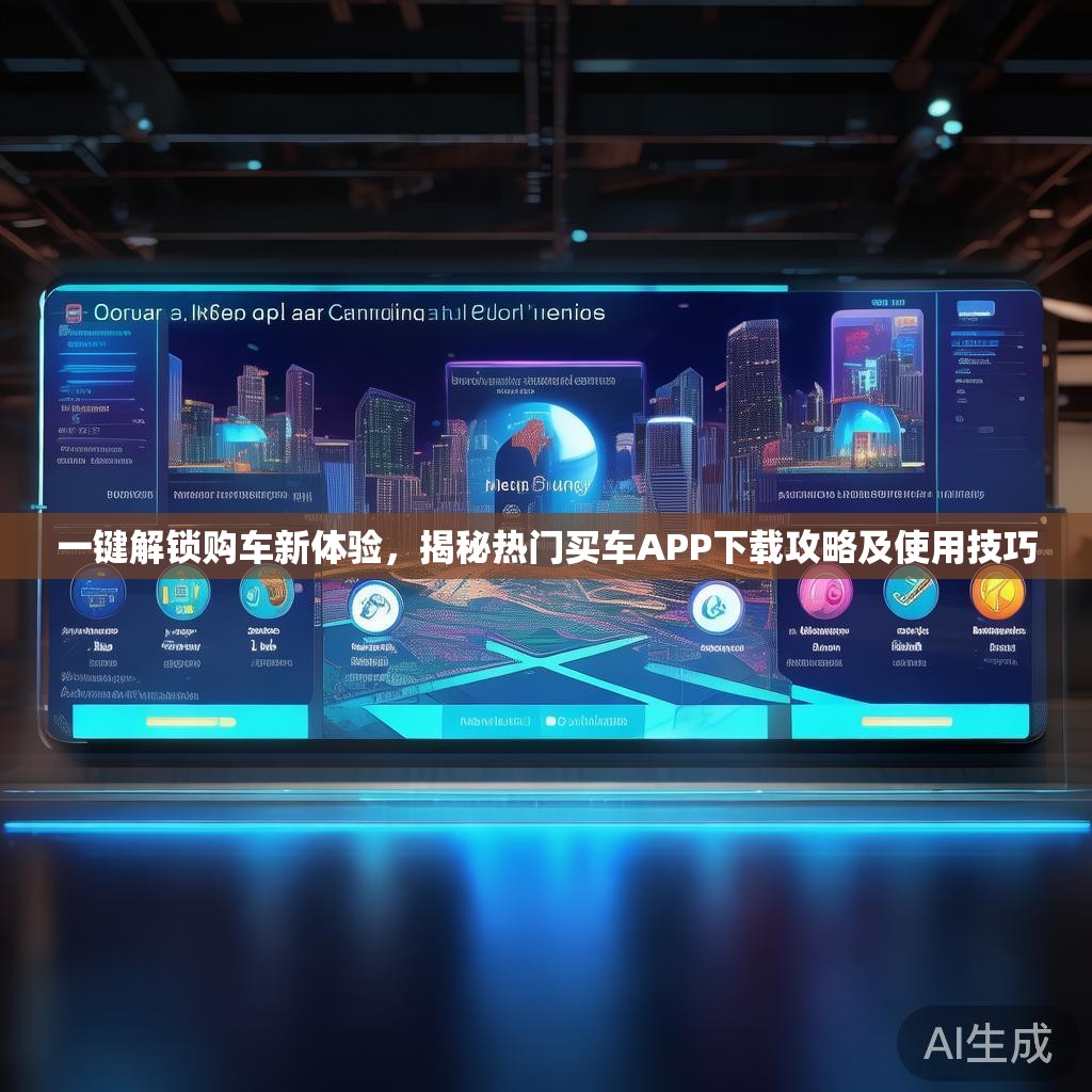 一键解锁购车新体验，揭秘热门买车APP下载攻略及使用技巧