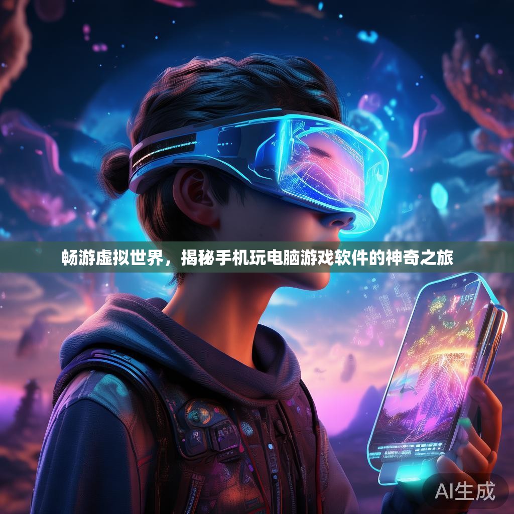 畅游虚拟世界，揭秘手机玩电脑游戏软件的神奇之旅