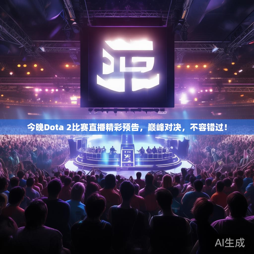 今晚Dota 2比赛直播精彩预告，巅峰对决，不容错过！