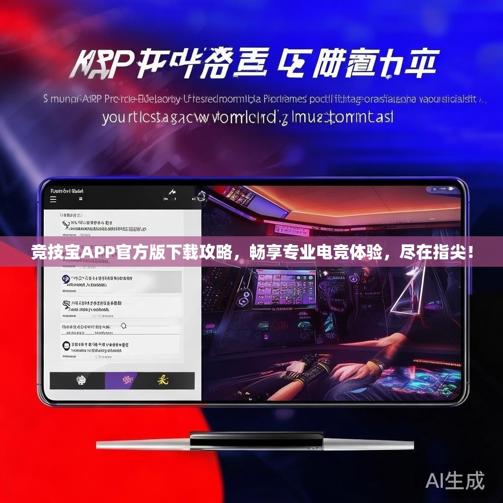 竞技宝APP官方版下载攻略，畅享专业电竞体验，尽在指尖！