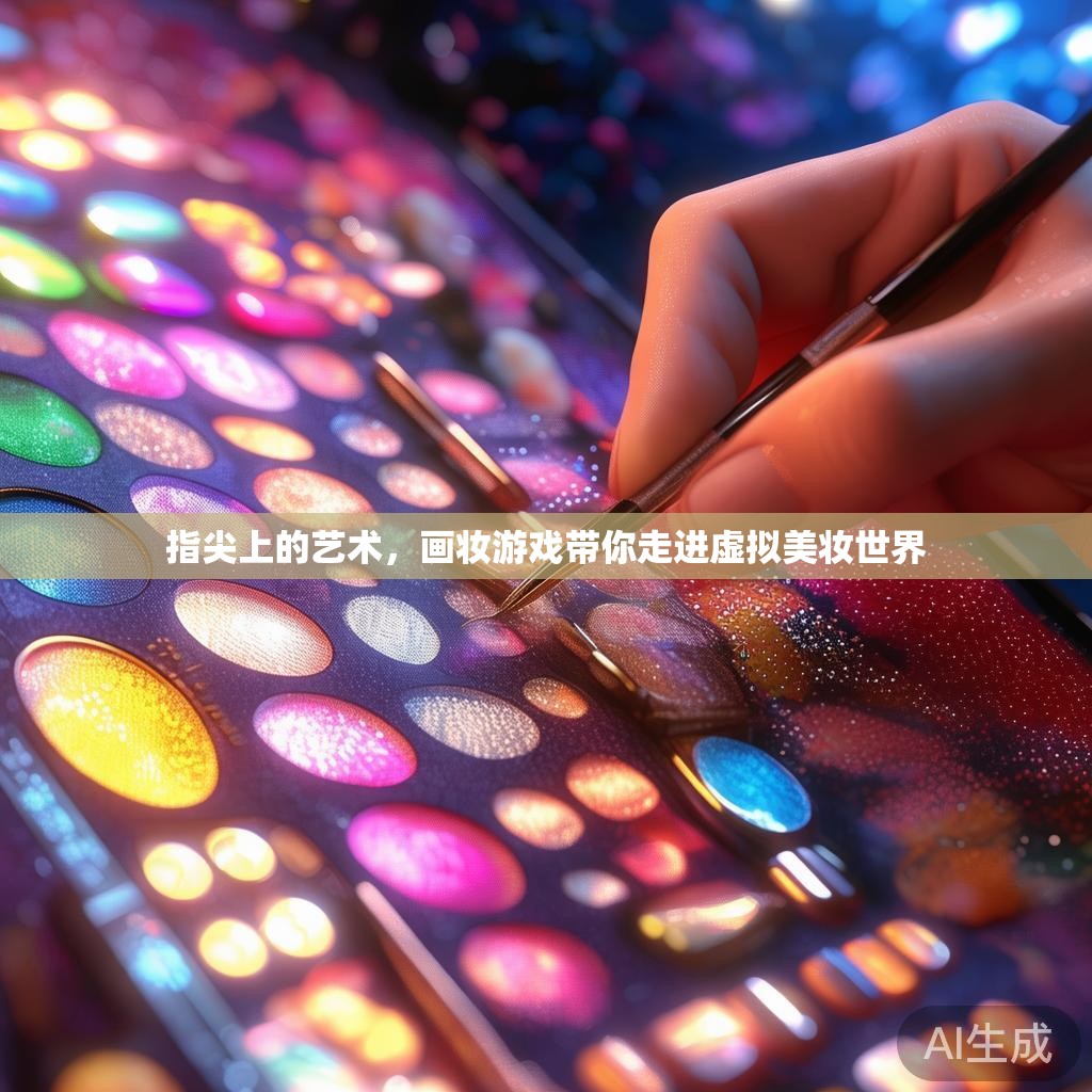 指尖上的艺术，画妆游戏带你走进虚拟美妆世界