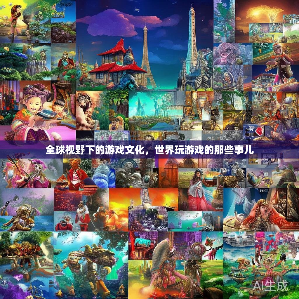 全球视野下的游戏文化，世界玩游戏的那些事儿