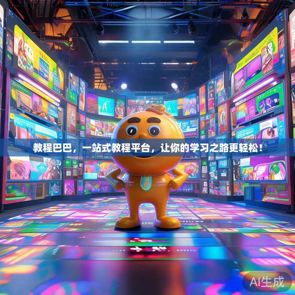 教程巴巴，一站式教程平台，让你的学习之路更轻松！