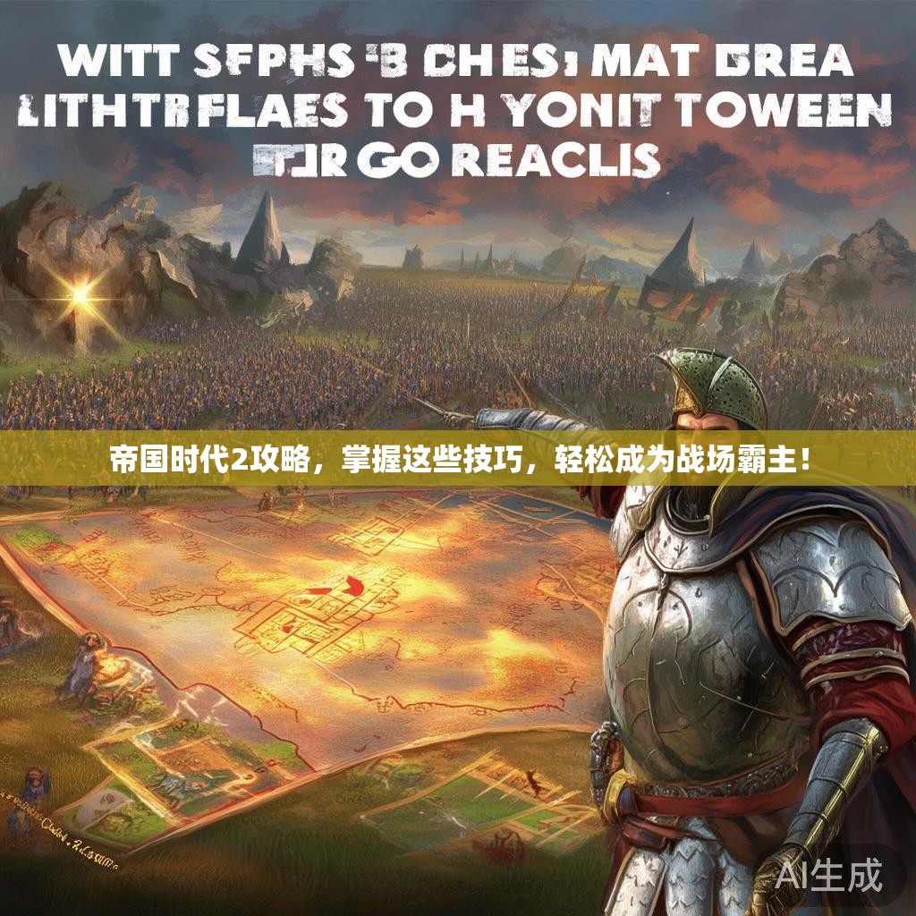 帝国时代2攻略，掌握这些技巧，轻松成为战场霸主！
