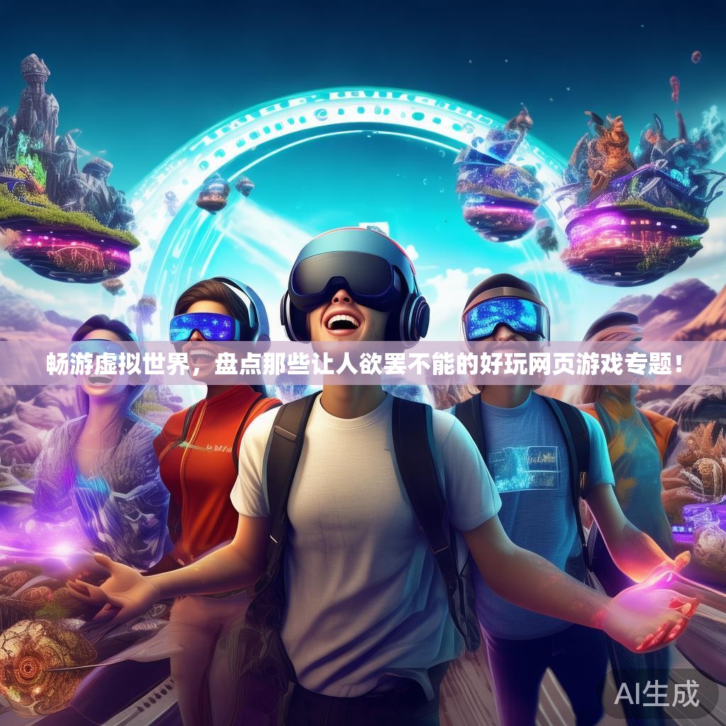 畅游虚拟世界，盘点那些让人欲罢不能的好玩网页游戏专题！