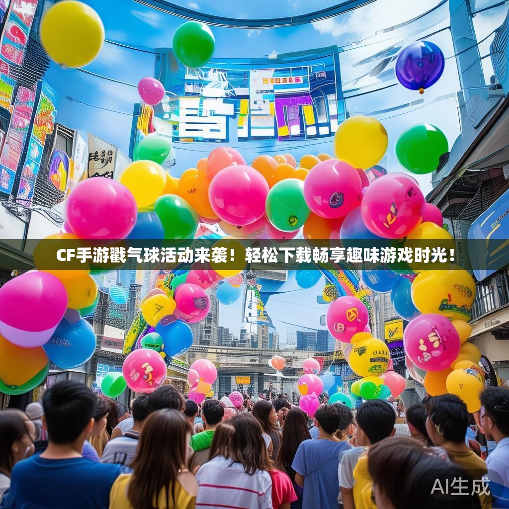 CF手游戳气球活动来袭！轻松下载畅享趣味游戏时光！