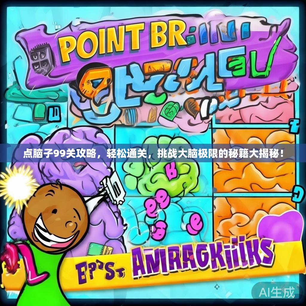 点脑子99关攻略，轻松通关，挑战大脑极限的秘籍大揭秘！