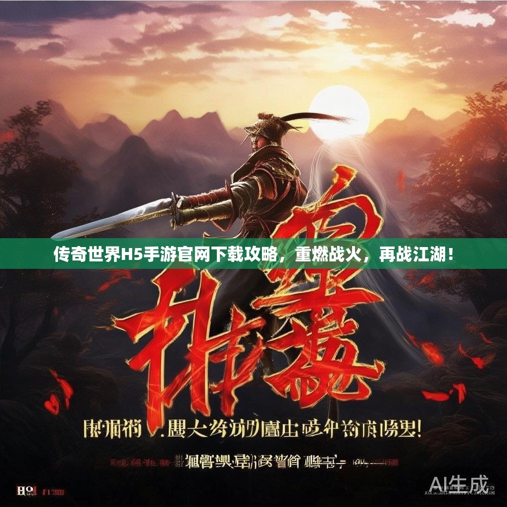 传奇世界H5手游官网下载攻略，重燃战火，再战江湖！