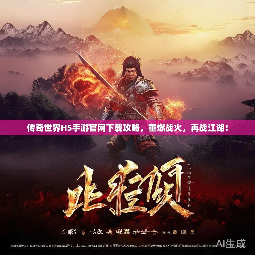 传奇世界H5手游官网下载攻略，重燃战火，再战江湖！