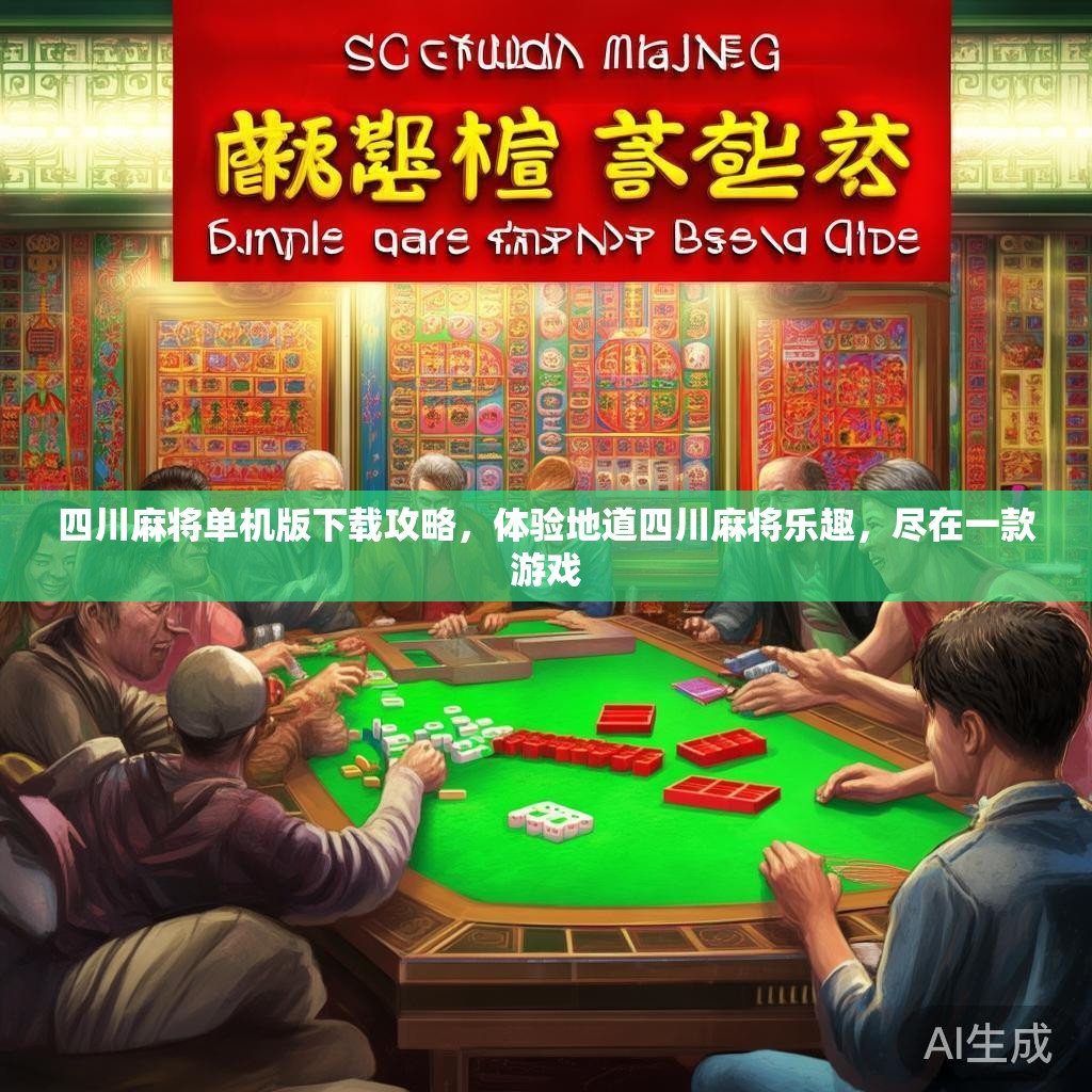 四川麻将单机版下载攻略，体验地道四川麻将乐趣，尽在一款游戏