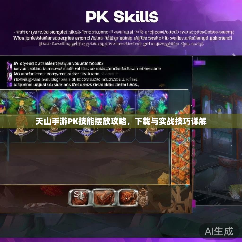 天山手游PK技能摆放攻略，下载与实战技巧详解