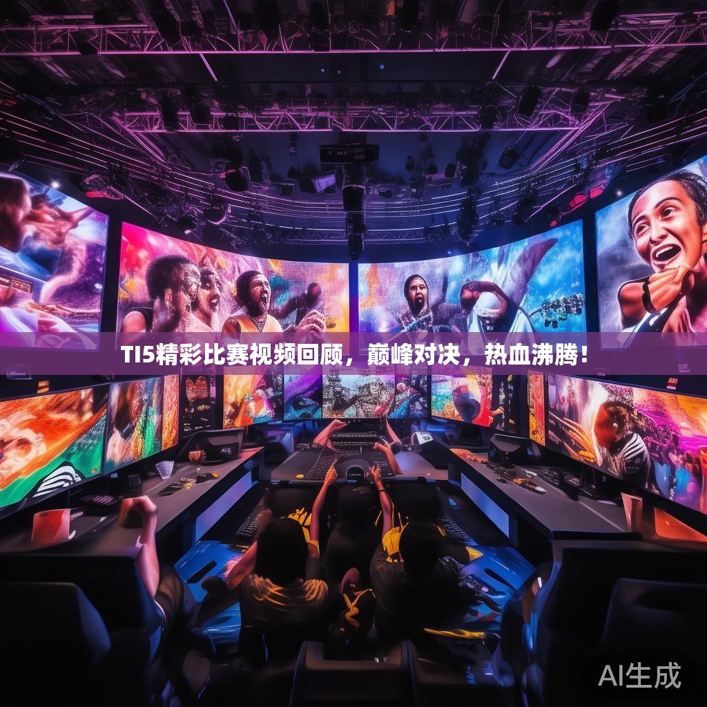 TI5精彩比赛视频回顾，巅峰对决，热血沸腾！