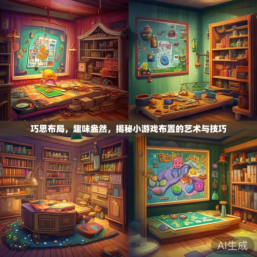 巧思布局，趣味盎然，揭秘小游戏布置的艺术与技巧