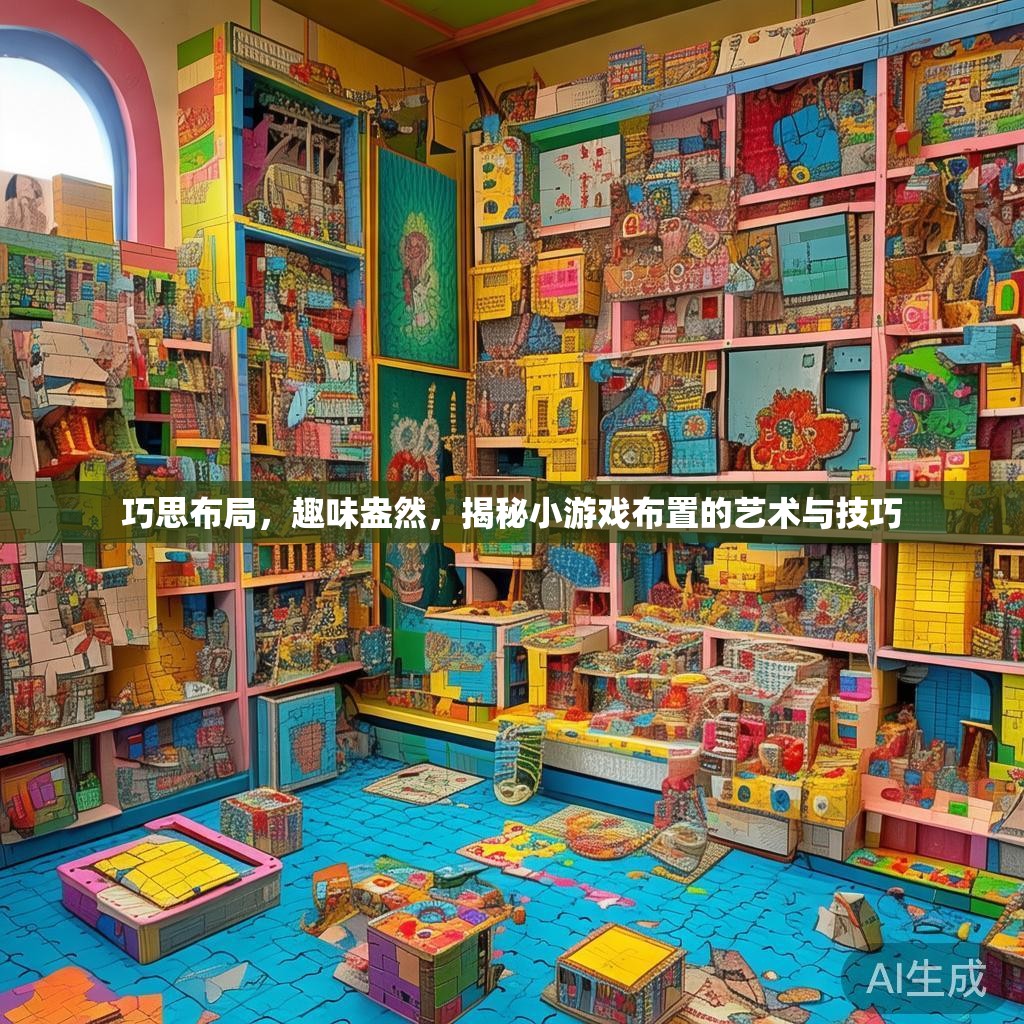 巧思布局，趣味盎然，揭秘小游戏布置的艺术与技巧