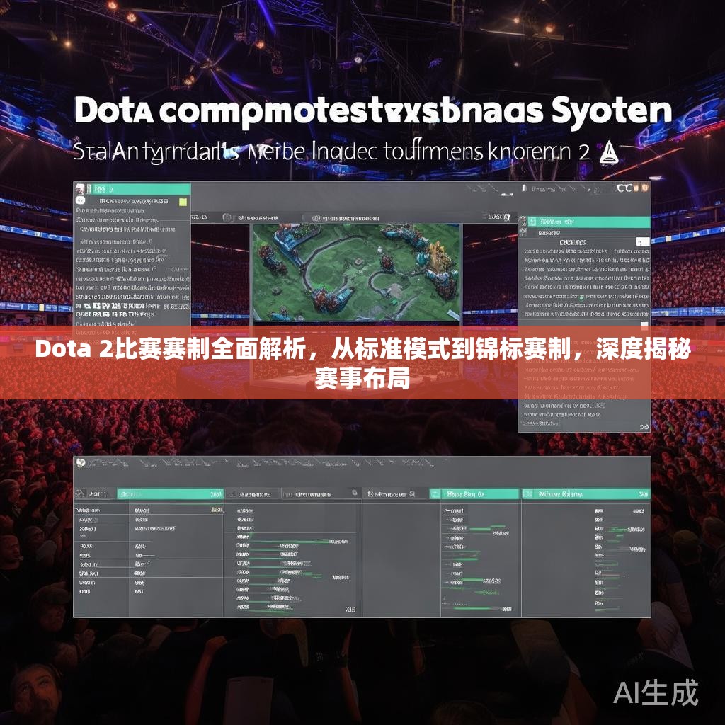 Dota 2比赛赛制全面解析，从标准模式到锦标赛制，深度揭秘赛事布局