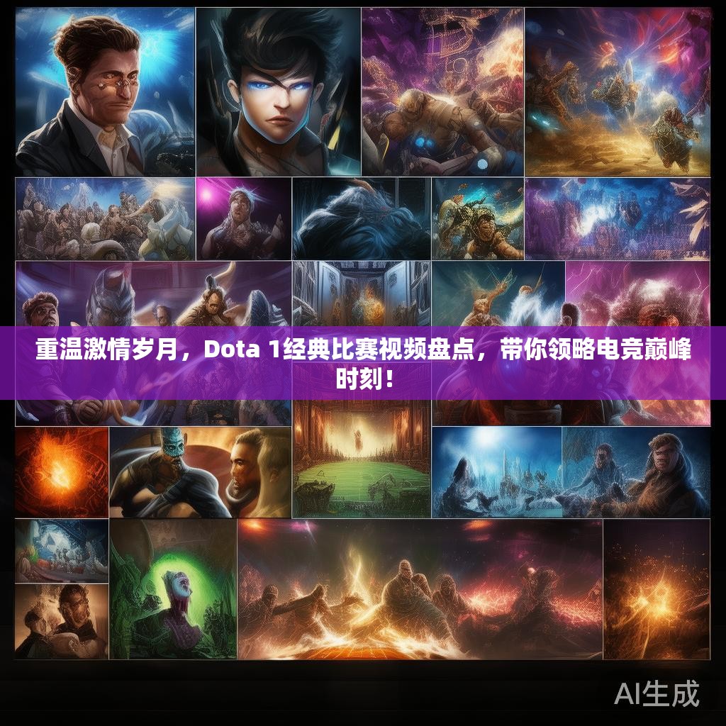 重温激情岁月，Dota 1经典比赛视频盘点，带你领略电竞巅峰时刻！