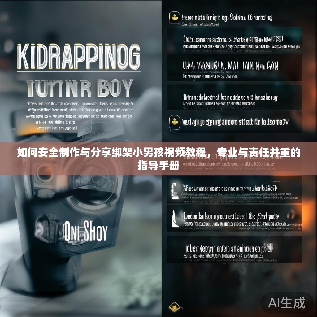 如何安全制作与分享绑架小男孩视频教程，专业与责任并重的指导手册
