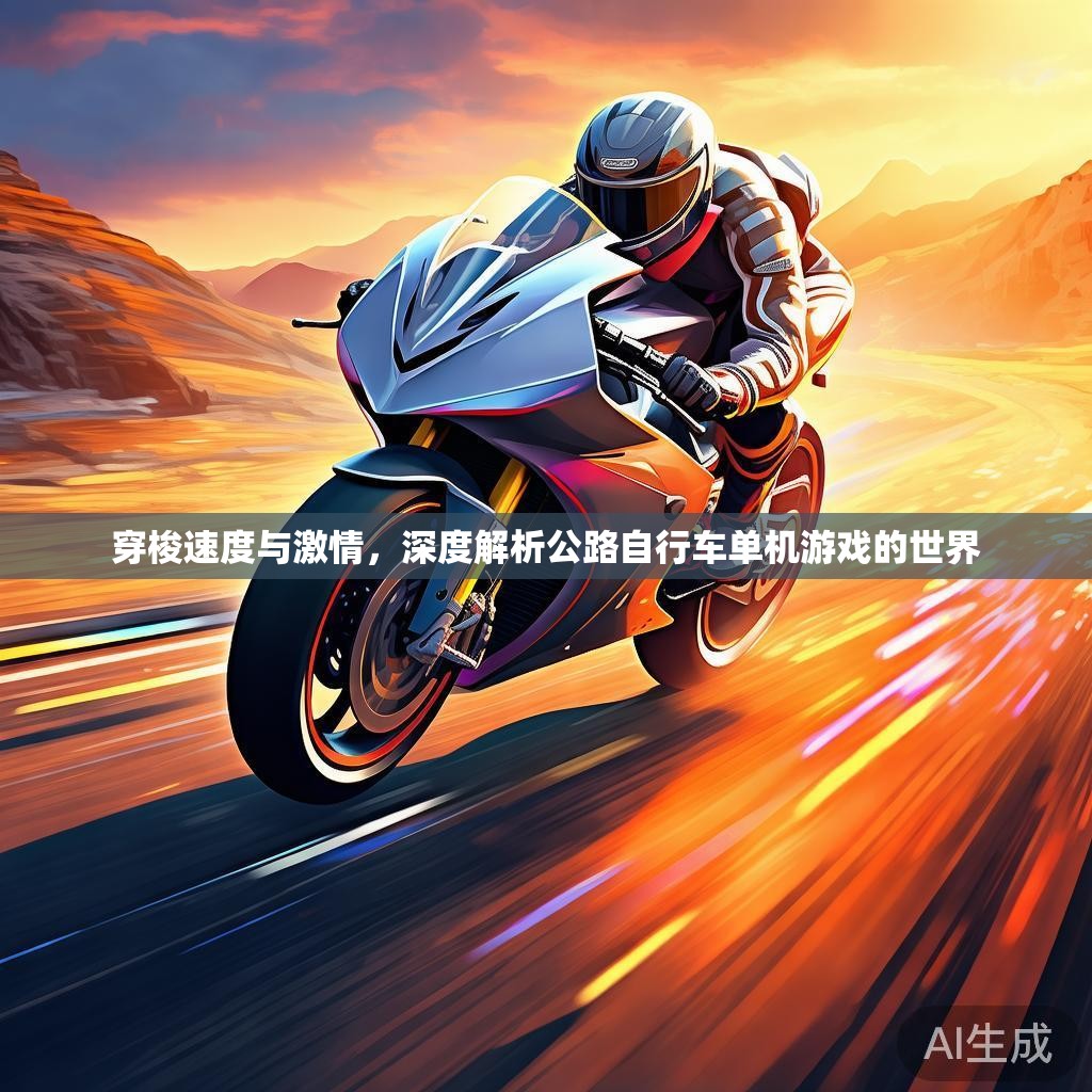 穿梭速度与激情，深度解析公路自行车单机游戏的世界