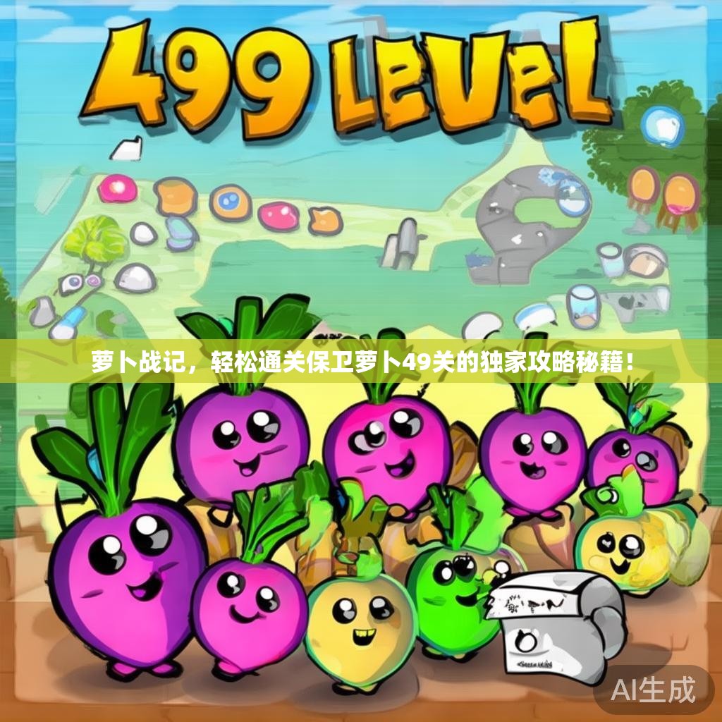 萝卜战记，轻松通关保卫萝卜49关的独家攻略秘籍！