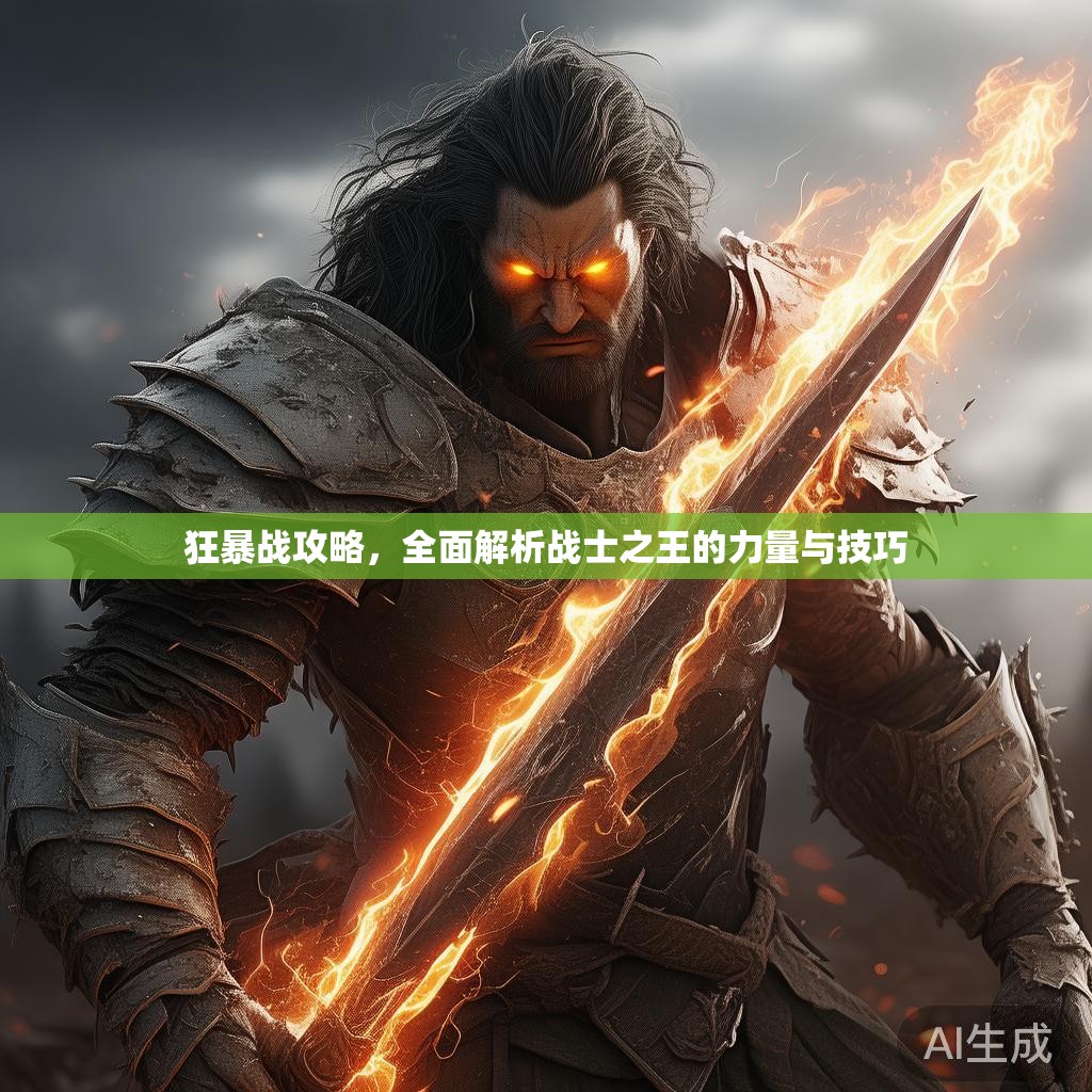 狂暴战攻略，全面解析战士之王的力量与技巧
