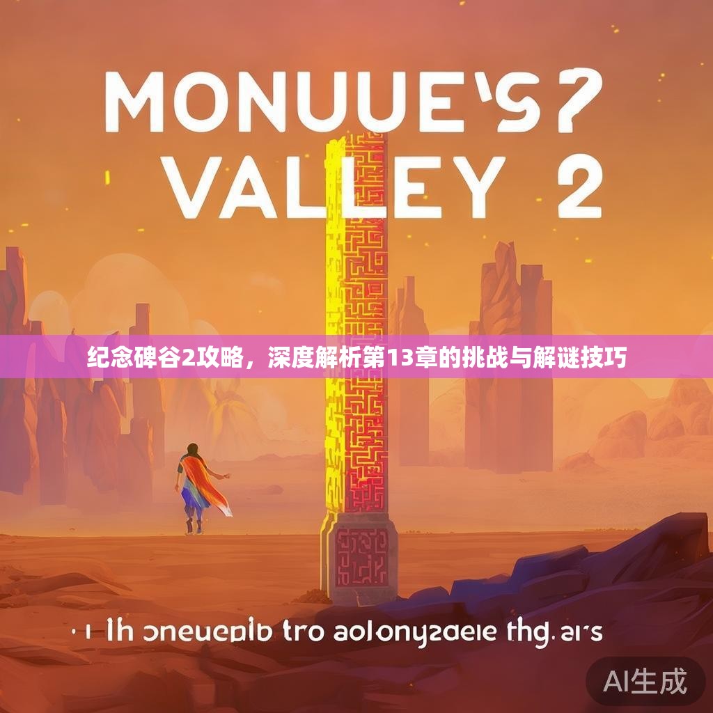纪念碑谷2攻略,深度解析第13章的挑战与解谜技巧 纪念碑谷2攻略,深度解析第13章的挑战与解谜技巧