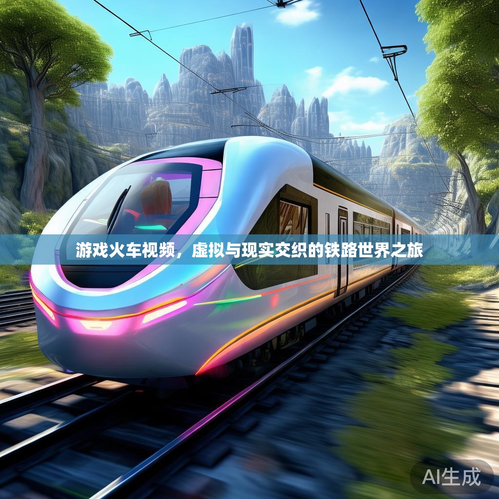 游戏火车视频，虚拟与现实交织的铁路世界之旅