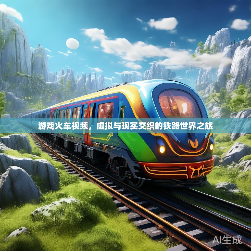 游戏火车视频，虚拟与现实交织的铁路世界之旅
