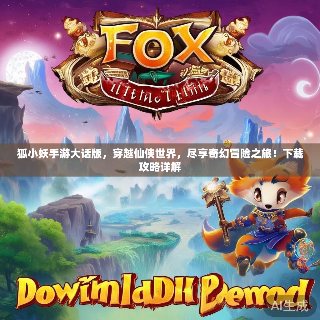 狐小妖手游大话版，穿越仙侠世界，尽享奇幻冒险之旅！下载攻略详解