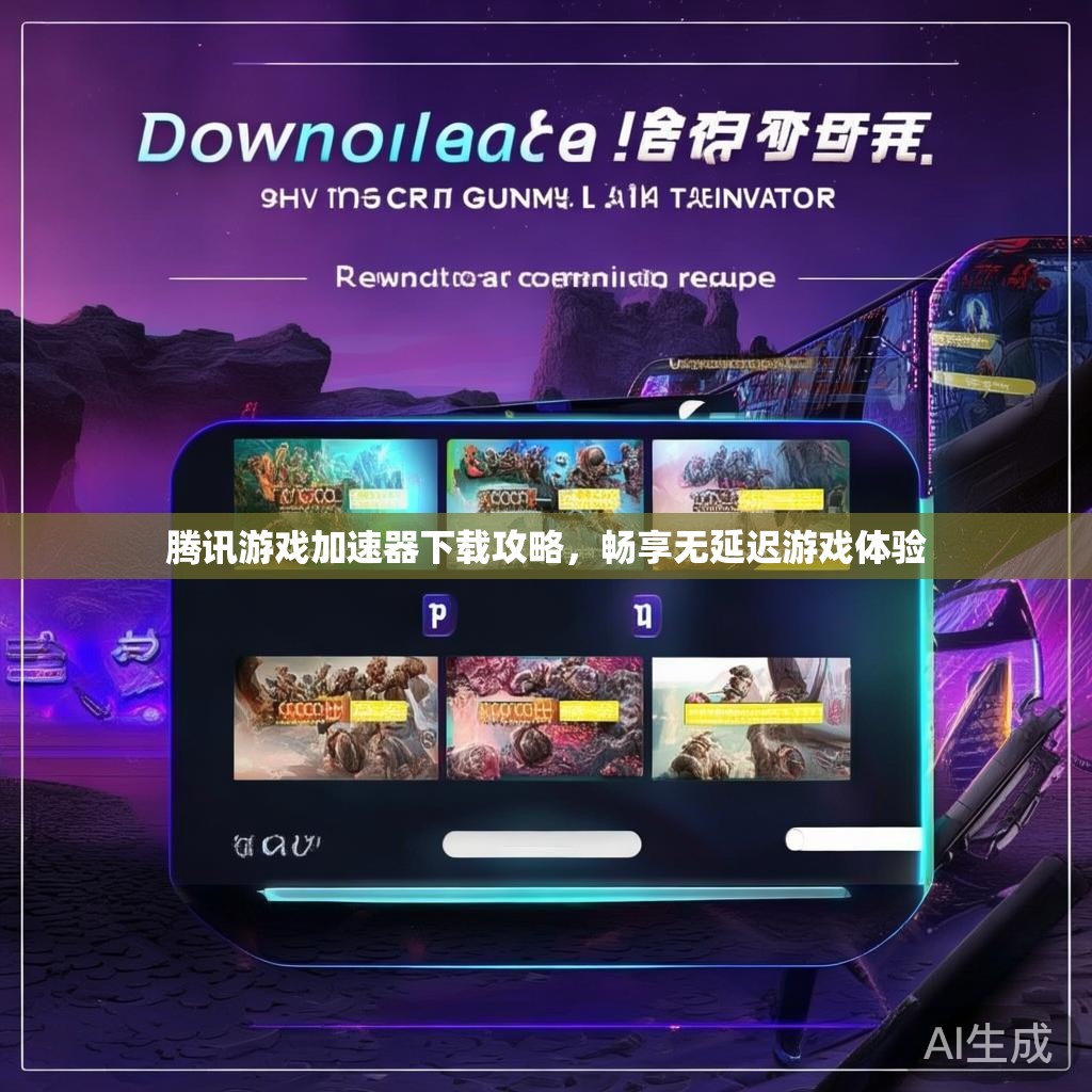 腾讯游戏加速器下载攻略，畅享无延迟游戏体验