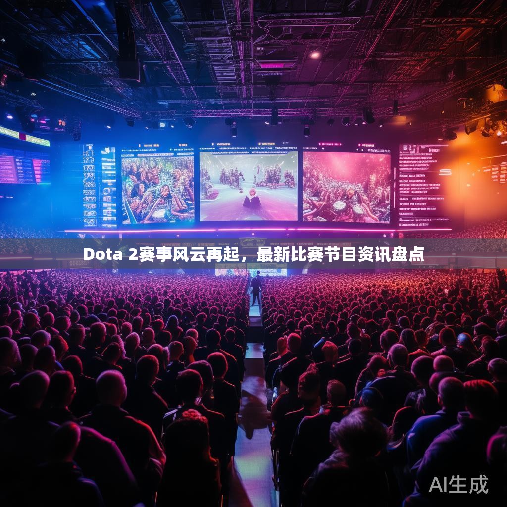 Dota 2赛事风云再起，最新比赛节目资讯盘点