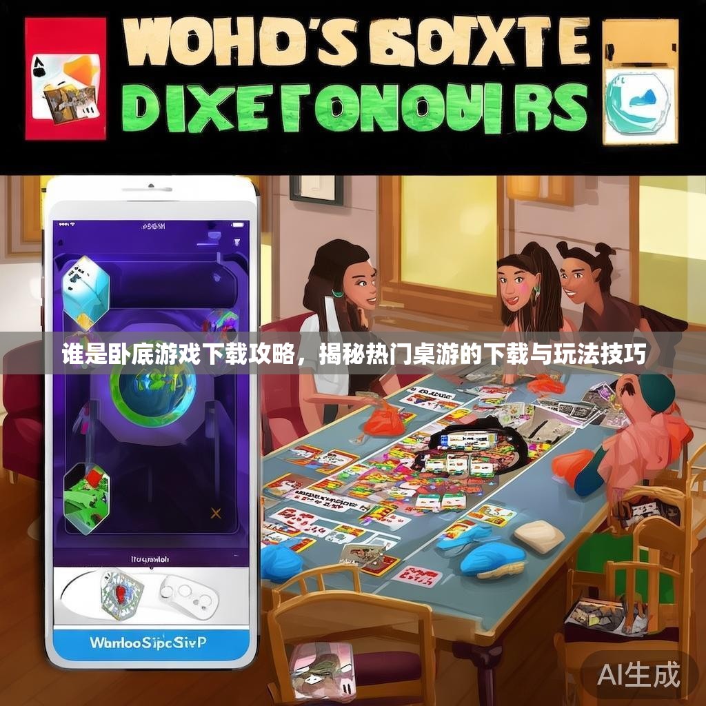 谁是卧底游戏下载攻略，揭秘热门桌游的下载与玩法技巧