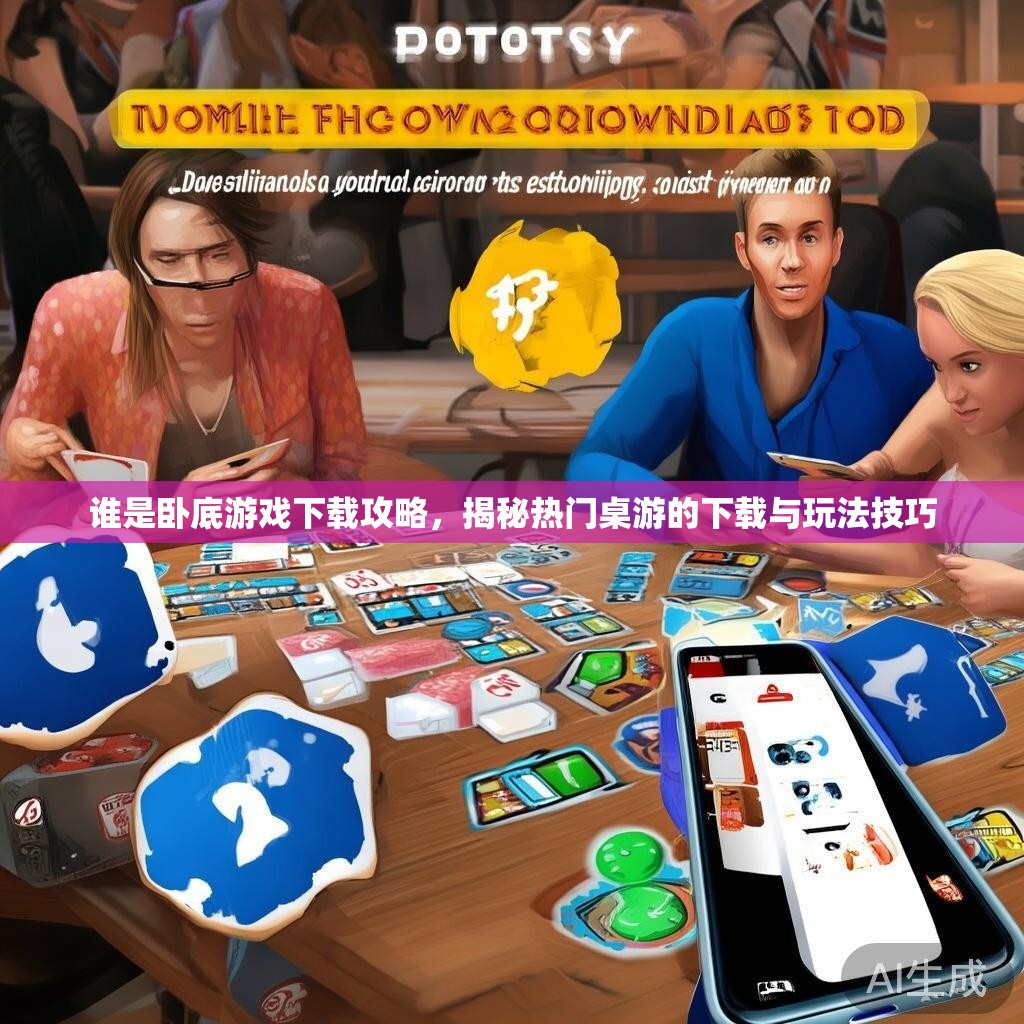 谁是卧底游戏下载攻略，揭秘热门桌游的下载与玩法技巧
