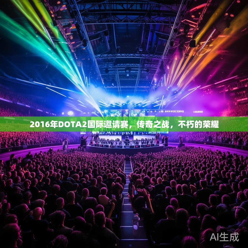 2016年DOTA2国际邀请赛，传奇之战，不朽的荣耀