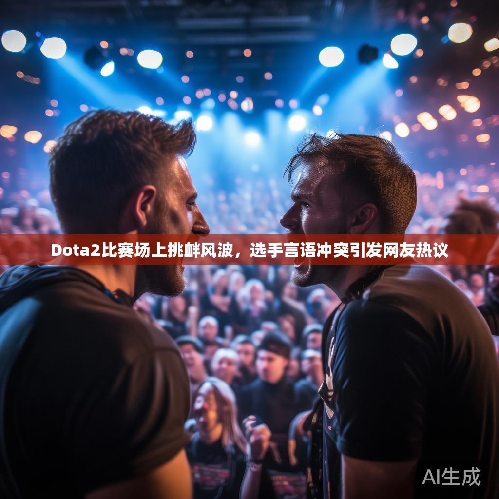 Dota2比赛场上挑衅风波，选手言语冲突引发网友热议