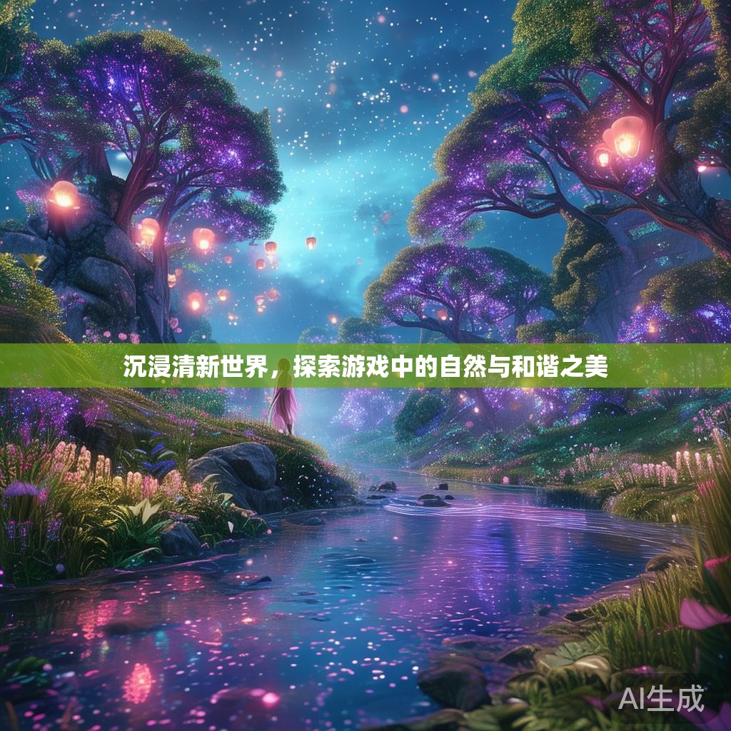 沉浸清新世界，探索游戏中的自然与和谐之美