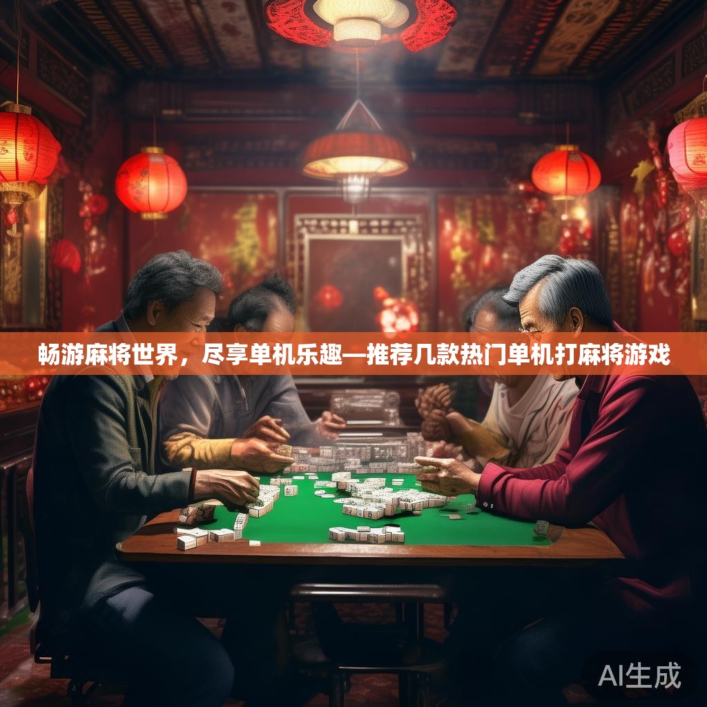 畅游麻将世界,尽享单机乐趣—推荐几款热门单机打麻将游戏 畅游麻将世界,尽享单机乐趣—推荐几款热门单机打麻将游戏