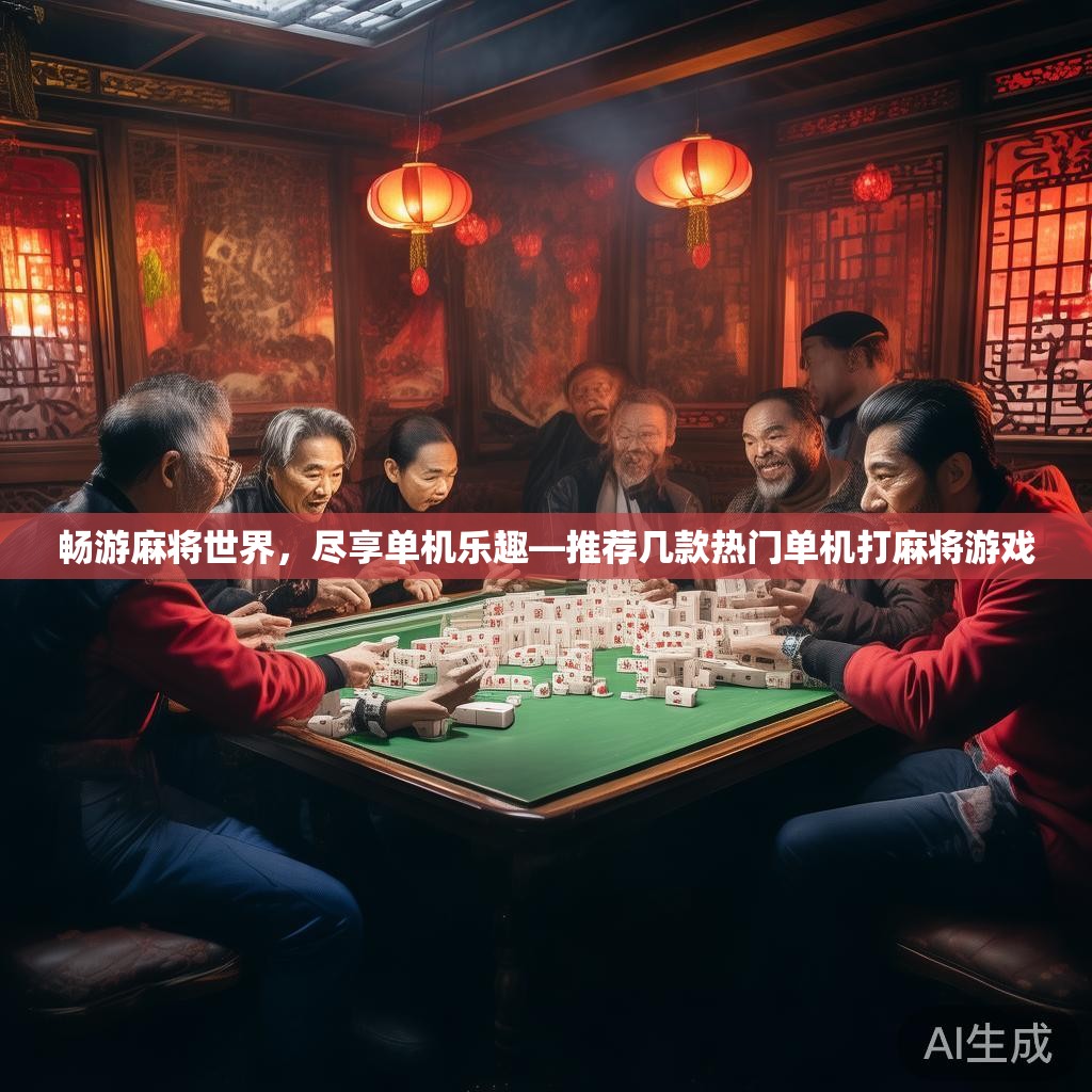 畅游麻将世界,尽享单机乐趣—推荐几款热门单机打麻将游戏 畅游麻将世界,尽享单机乐趣—推荐几款热门单机打麻将游戏