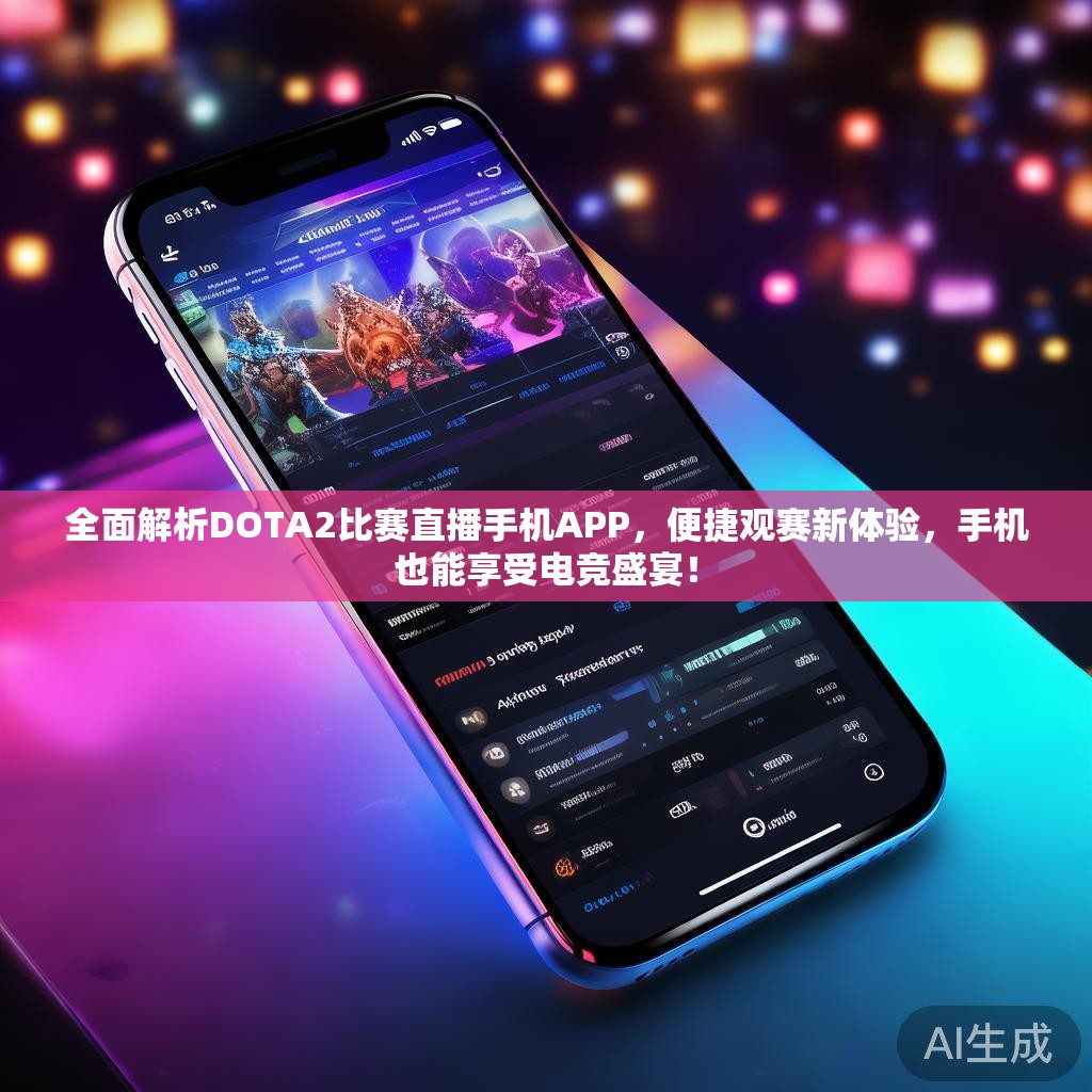 全面解析DOTA2比赛直播手机APP,便捷观赛新体验,手机也能享受电竞盛宴! 全面解析DOTA2比赛直播手机APP,便捷观赛新体验,手机也能享受电竞盛宴!