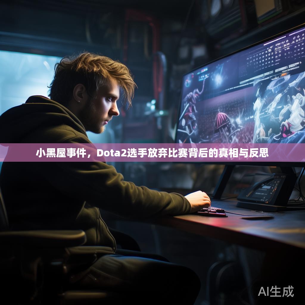 小黑屋事件,Dota2选手放弃比赛背后的真相与反思 小黑屋事件,Dota2选手放弃比赛背后的真相与反思
