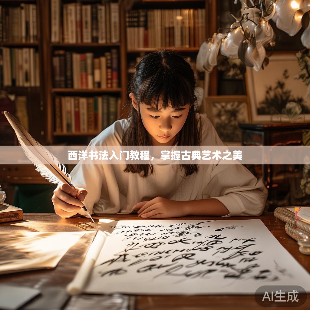 西洋书法入门教程,掌握古典艺术之美 西洋书法入门教程,掌握古典艺术之美