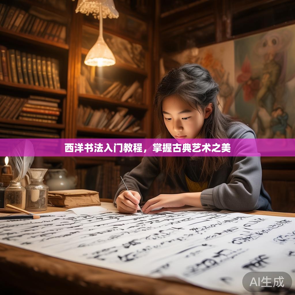 西洋书法入门教程,掌握古典艺术之美 西洋书法入门教程,掌握古典艺术之美