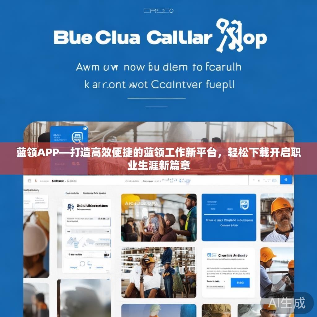 蓝领APP—打造高效便捷的蓝领工作新平台,轻松下载开启职业生涯新篇章 蓝领APP—打造高效便捷的蓝领工作新平台,轻松下载开启职业生涯新篇章