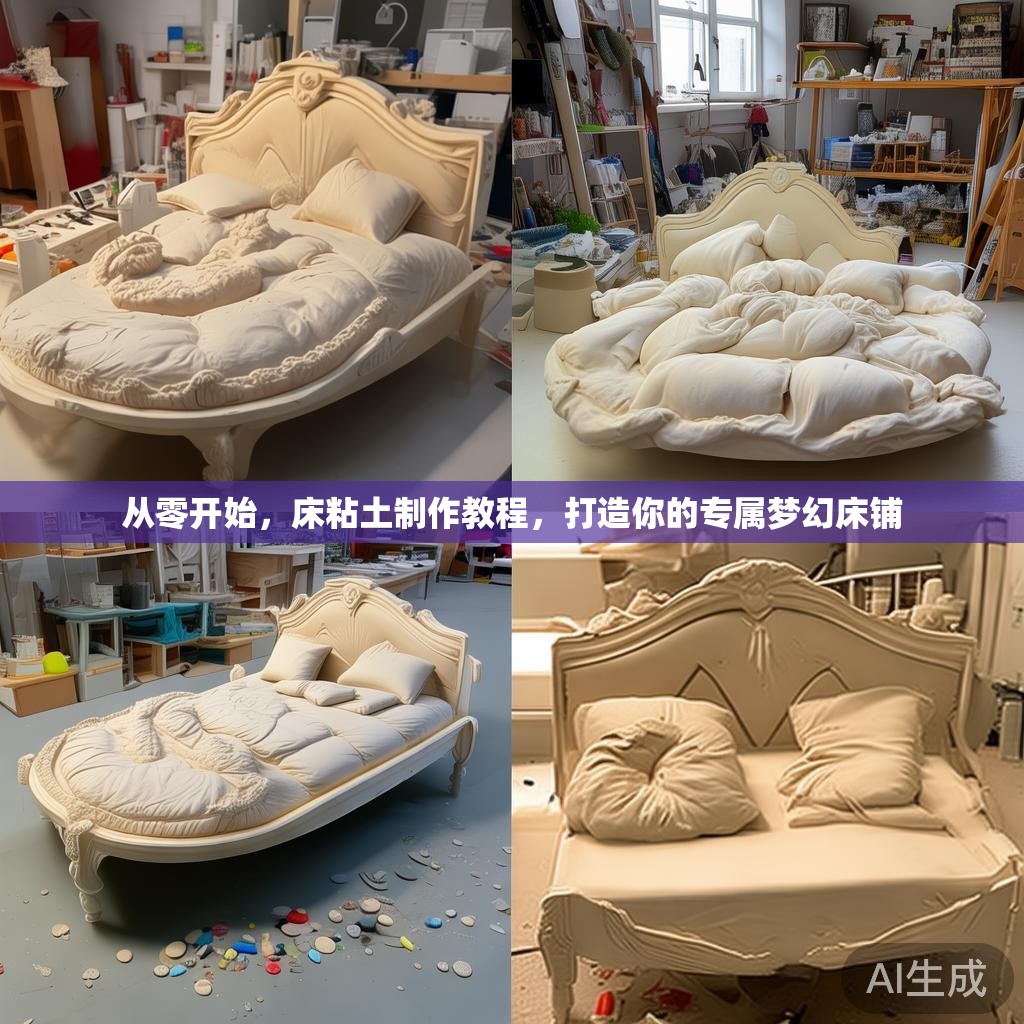 从零开始,床粘土制作教程,打造你的专属梦幻床铺 从零开始,床粘土制作教程,打造你的专属梦幻床铺