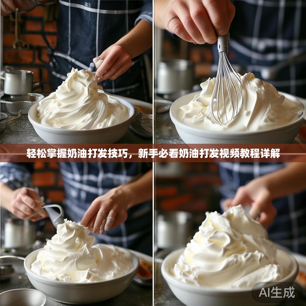 轻松掌握奶油打发技巧,新手必看奶油打发视频教程详解 轻松掌握奶油打发技巧,新手必看奶油打发视频教程详解